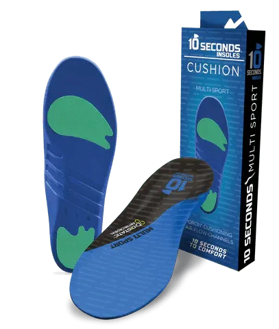 10 Seconds Insoles- Multi Sport Cushion