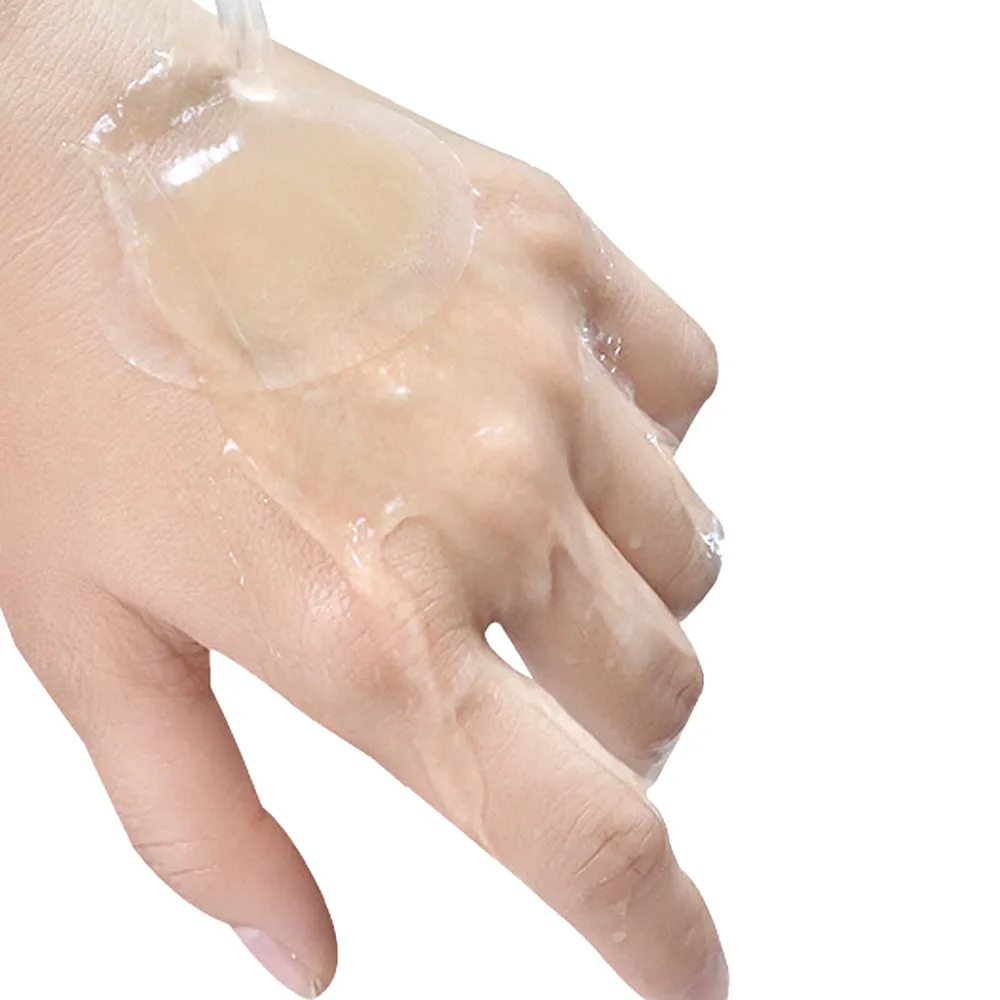 20Pcs Blister Bandages Gel Blister Cushion Adhesive Bandages for Foot Toes Fingers Heel Style 2