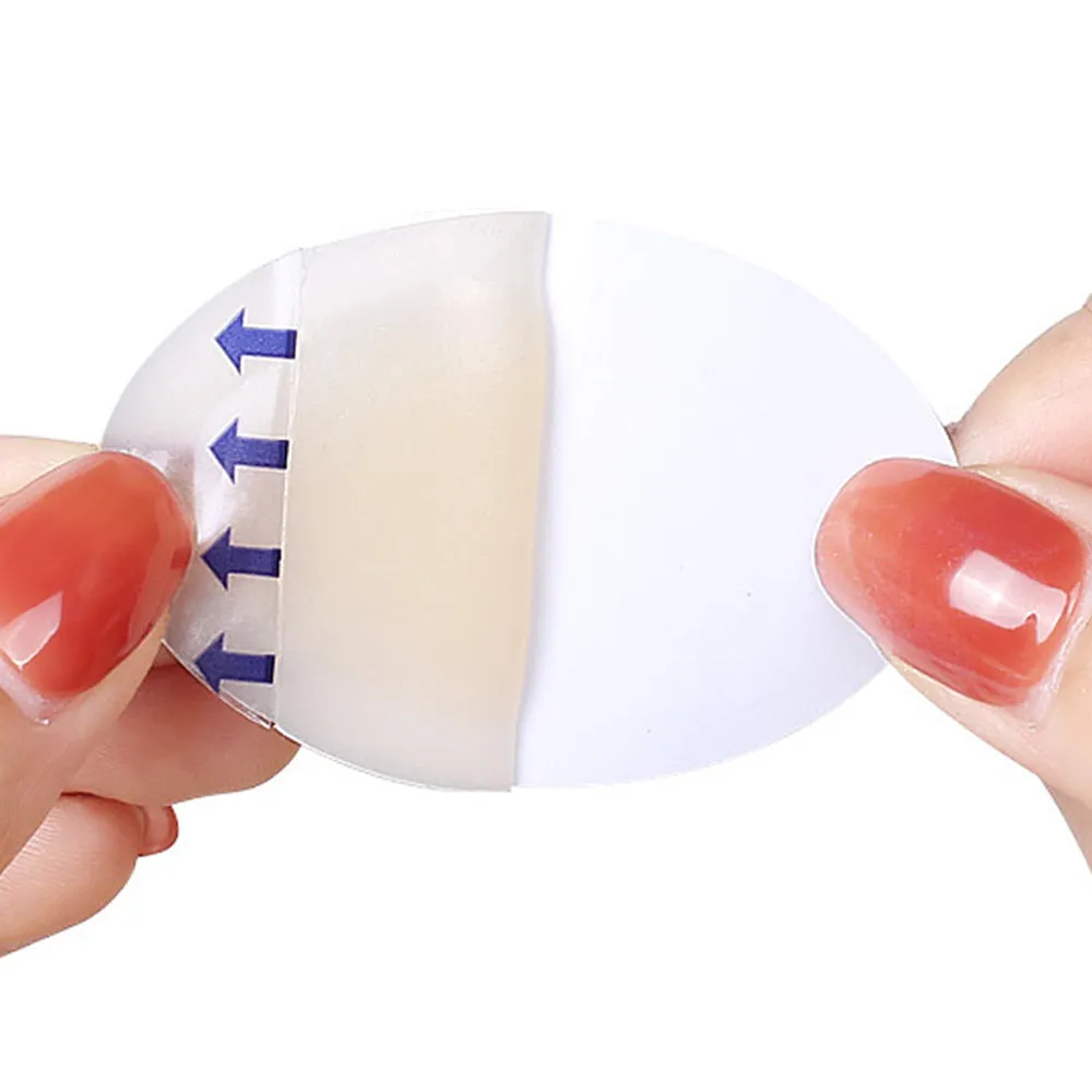 20Pcs Blister Bandages Gel Blister Cushion Adhesive Bandages for Foot Toes Fingers Heel Style 2