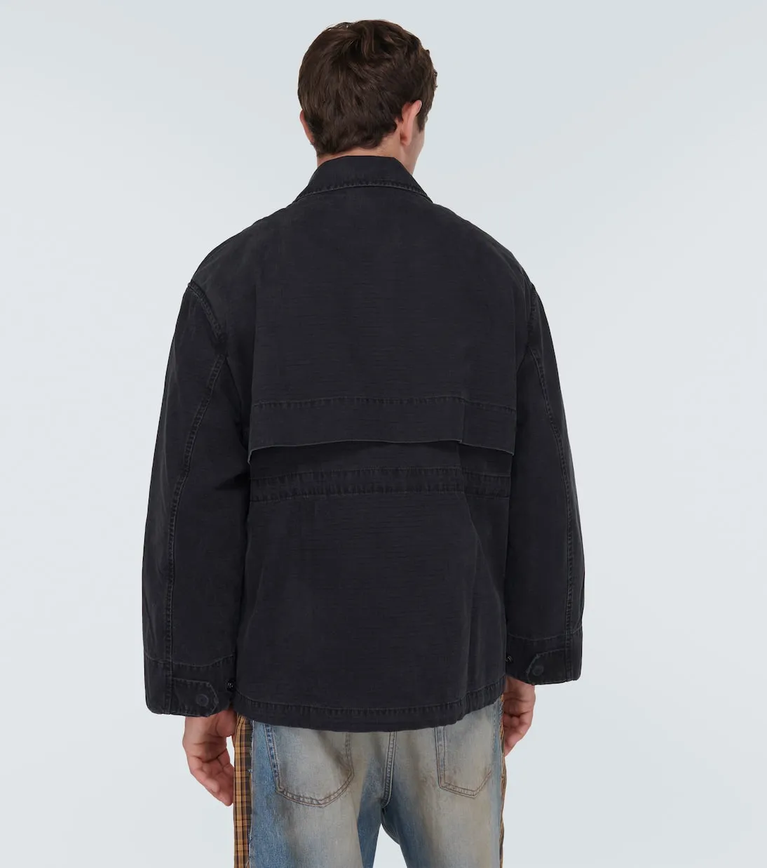 Acne Studios cotton shirt, black