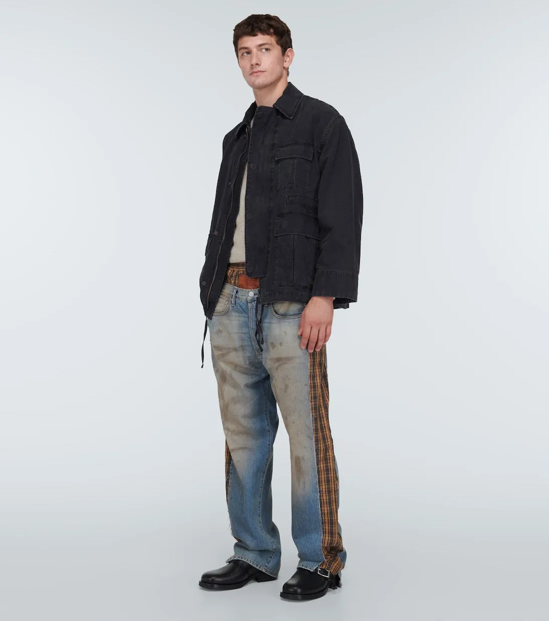 Acne Studios cotton shirt, black