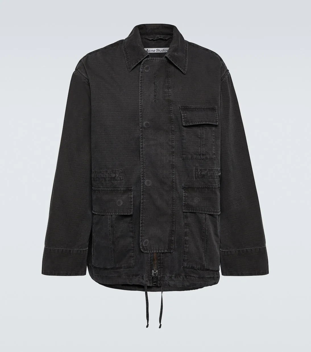 Acne Studios cotton shirt, black