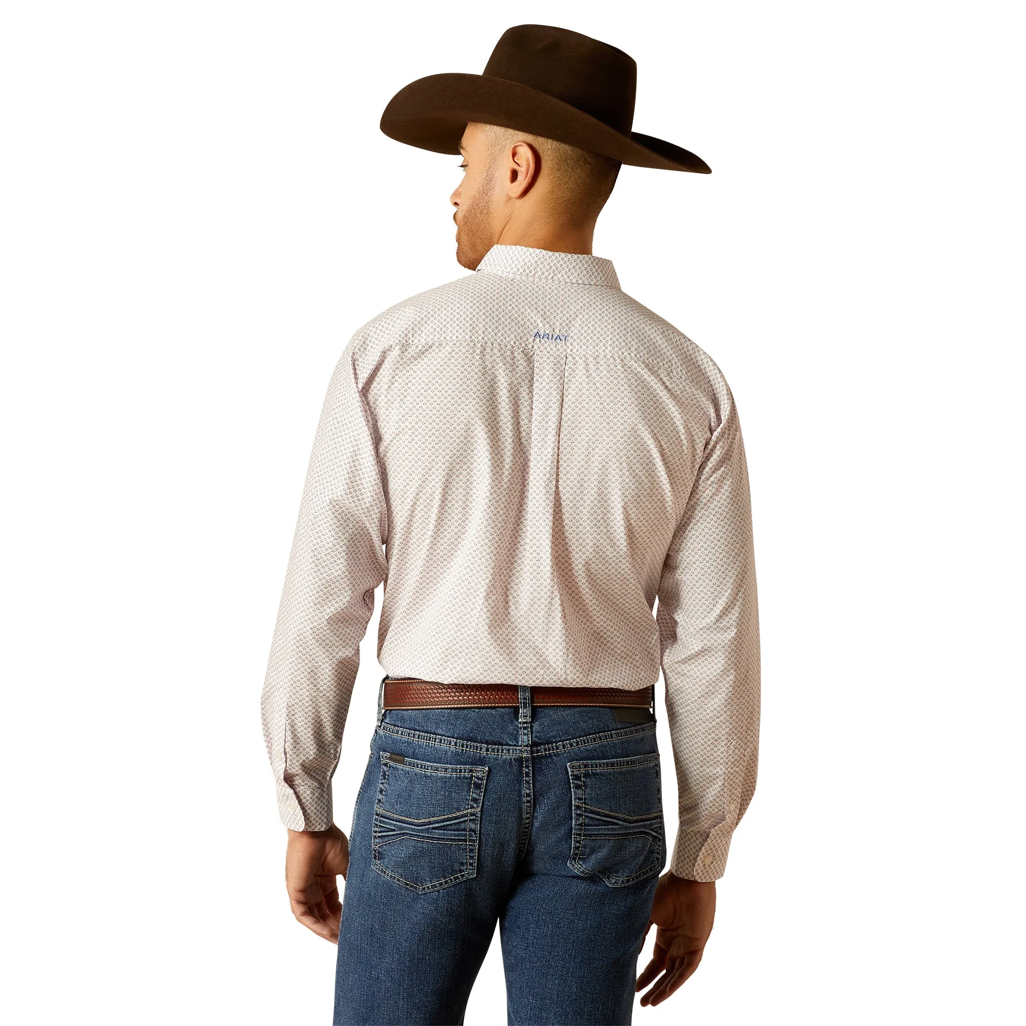 Ariat Talbott White Classic Fit Shirt