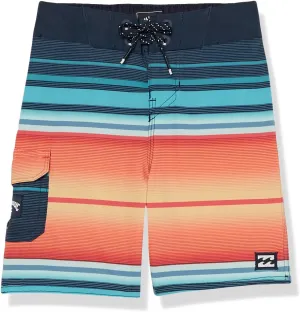 Billabong Boys' All Day Stripe Pro Boardshort