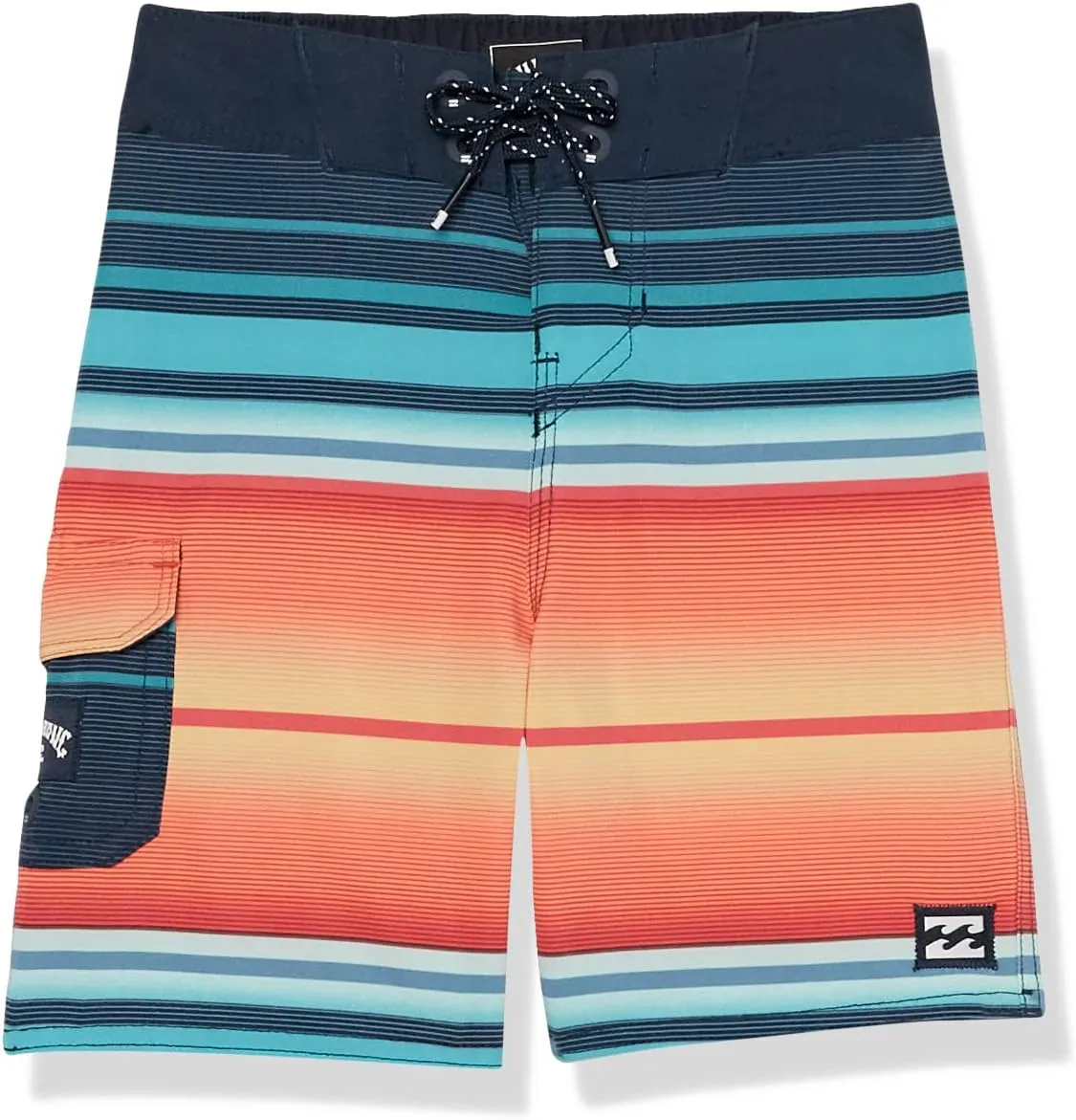 Billabong Boys' All Day Stripe Pro Boardshort