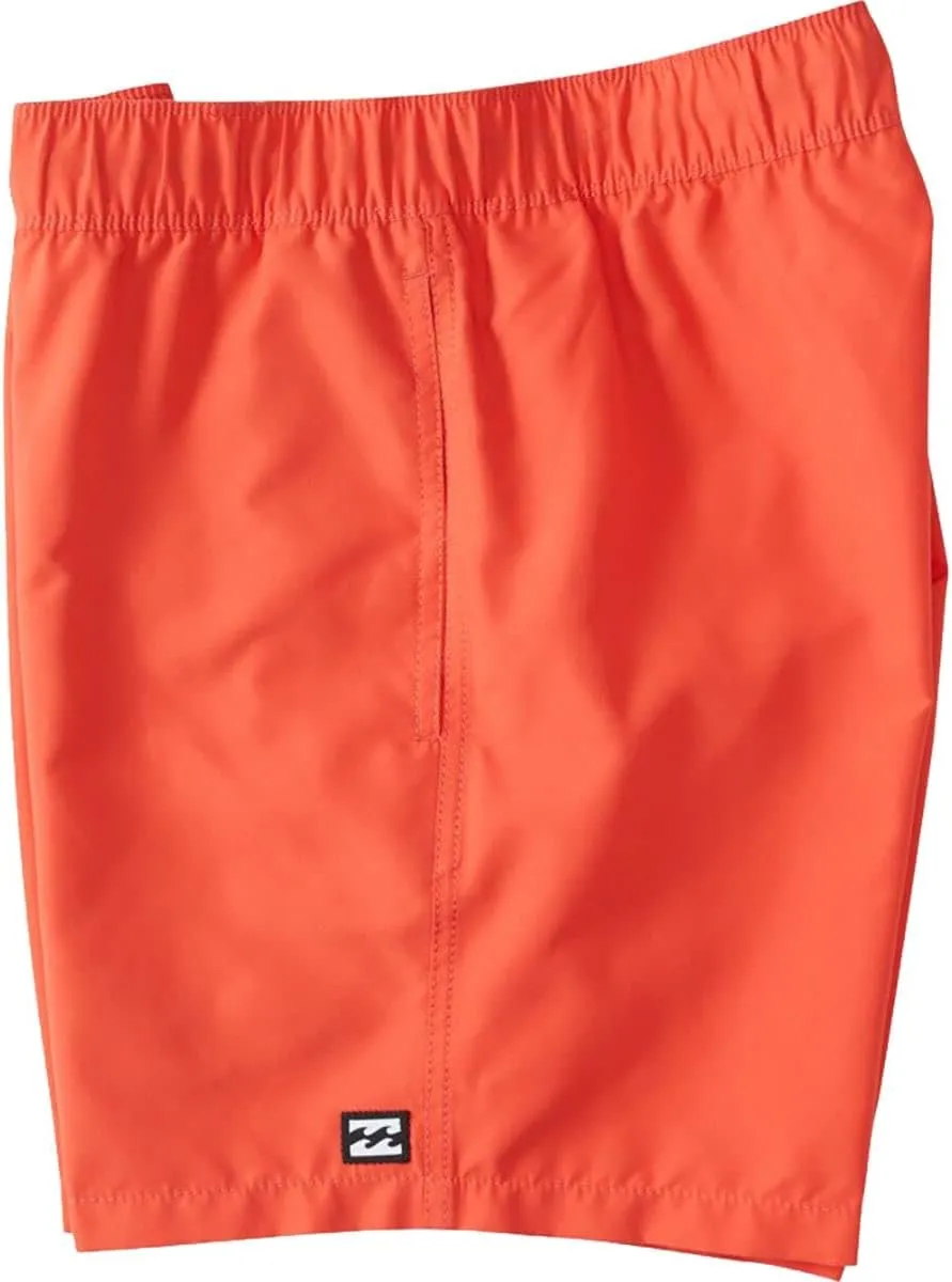 Billabong Men's Standard Elastic Waist All Day Layback Boardshort Swim Short Trunk, 16 Inch Outseam