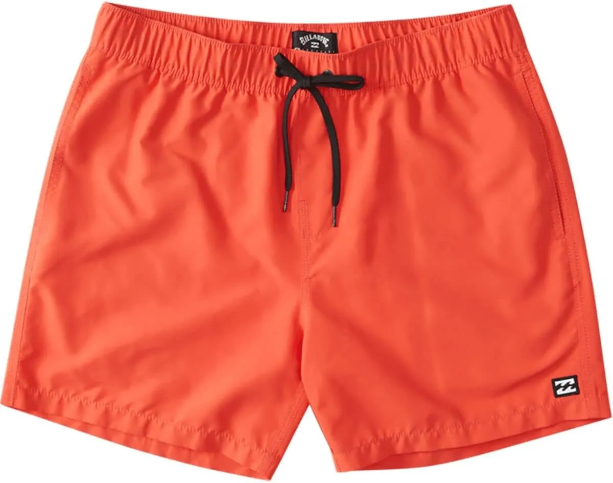 Billabong Men's Standard Elastic Waist All Day Layback Boardshort Swim Short Trunk, 16 Inch Outseam