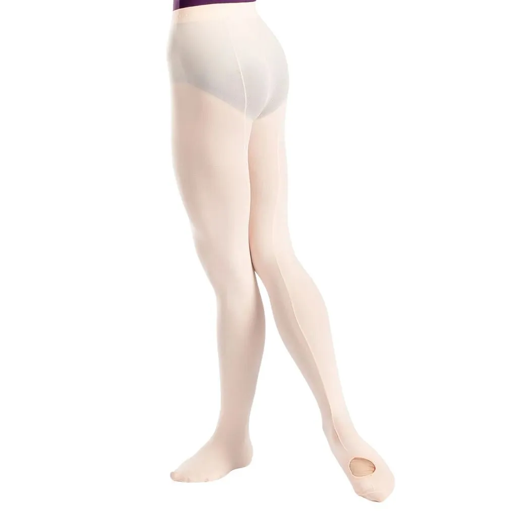Convertible Mesh Seamed Tights