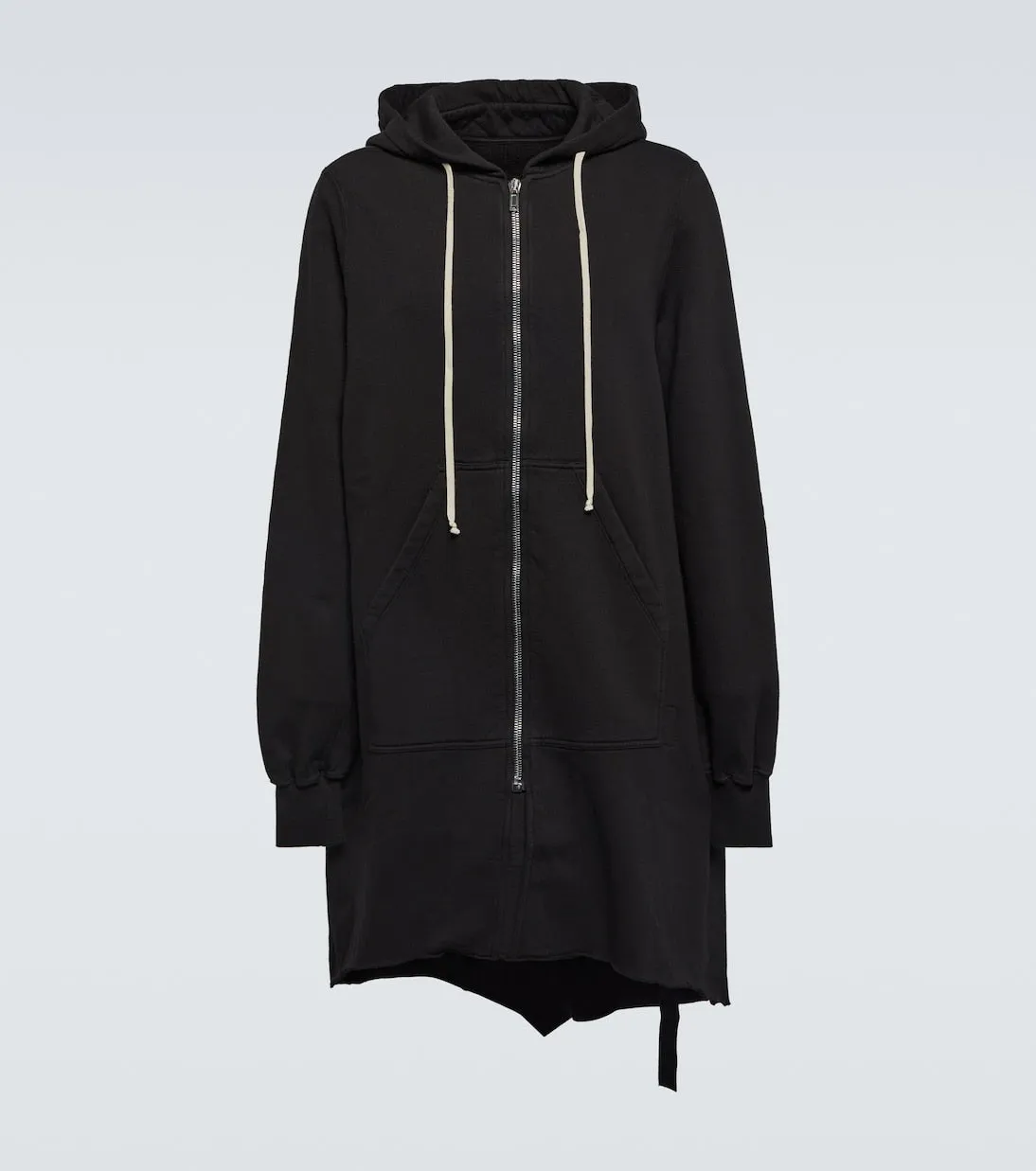 Drkshdw By Rick Owens Oversized Cotton Jersey Sweatshirt, Black