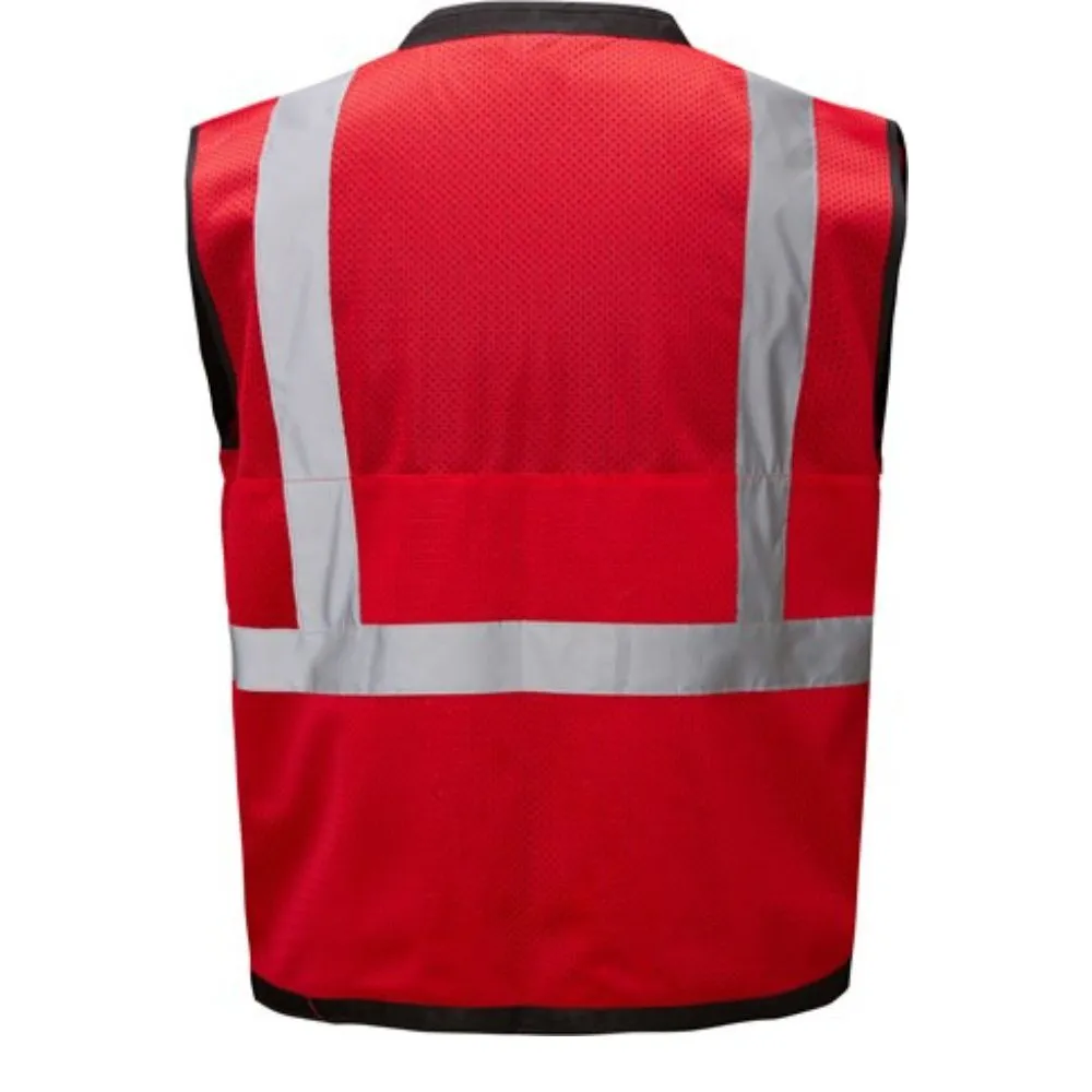 GSS 1204 Red Heavy Duty Vest