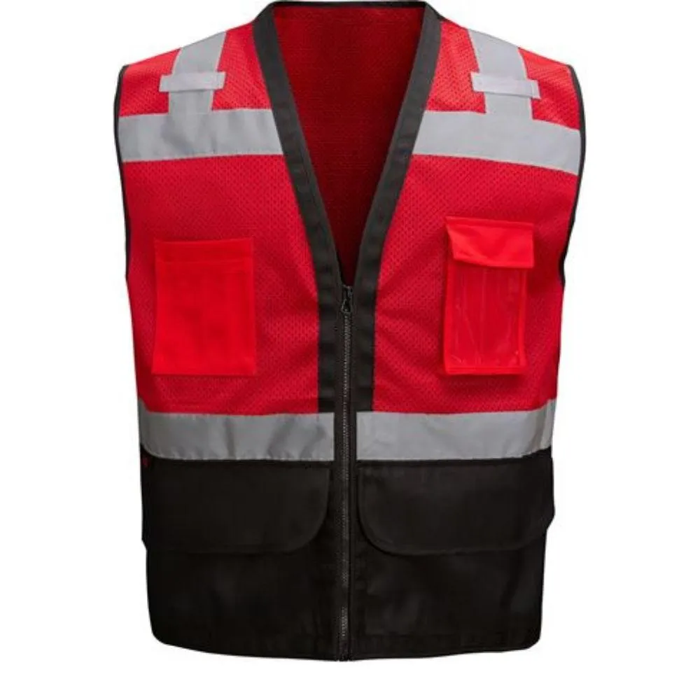 GSS 1204 Red Heavy Duty Vest