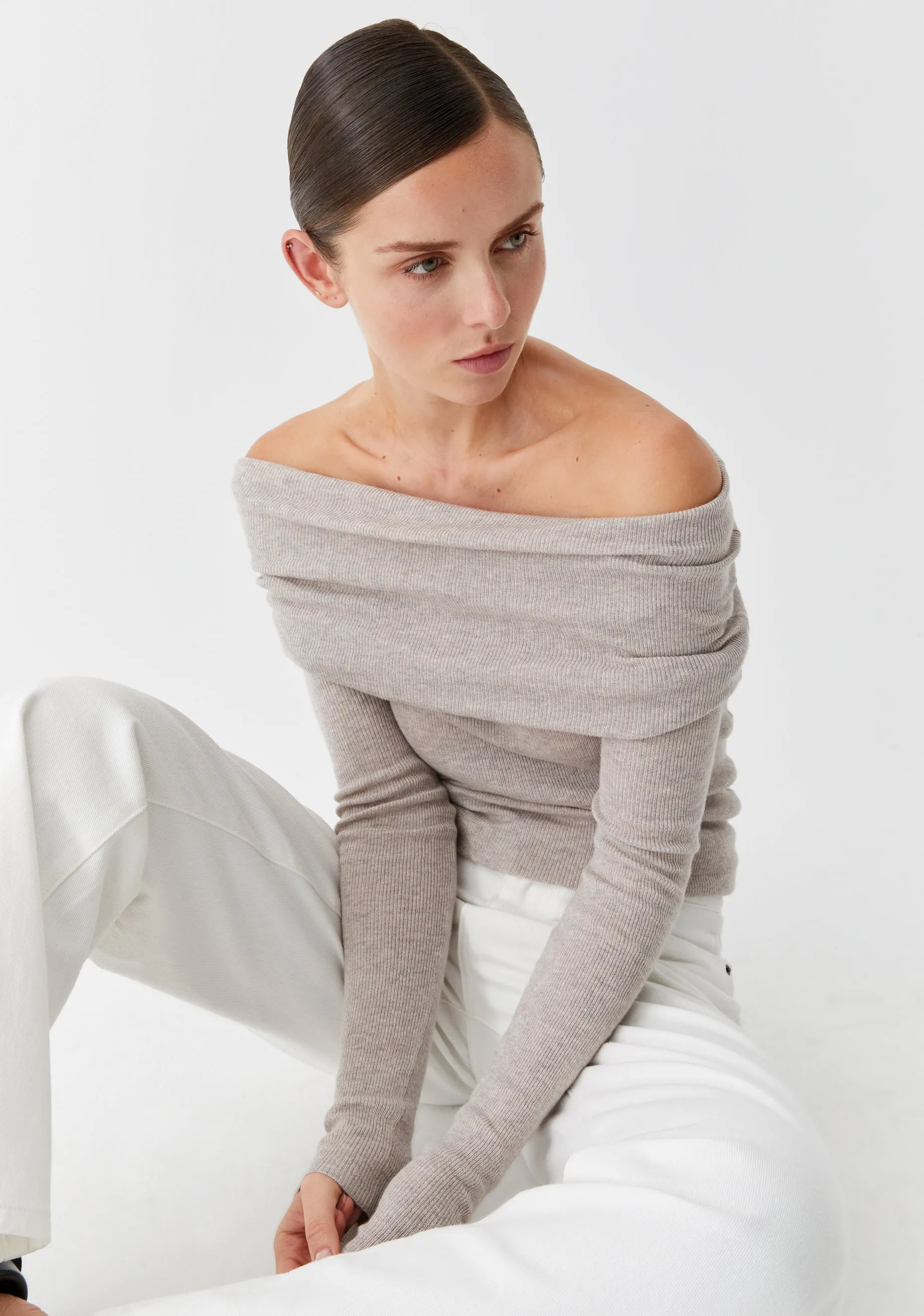 Jules Knit Pullover_Oatmeal