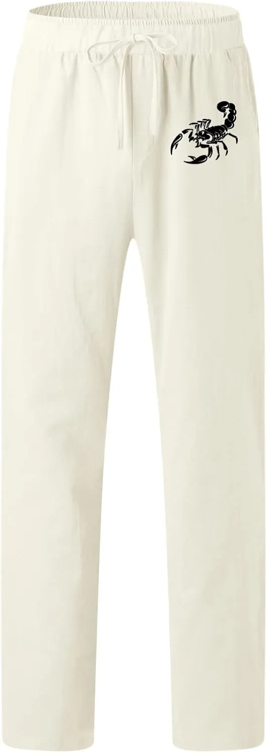Loose Pants for Men Black Casual Pants for Men Mens Cargo Trousers Cotton Slim Fit Chinos Comfortable Pants for Men