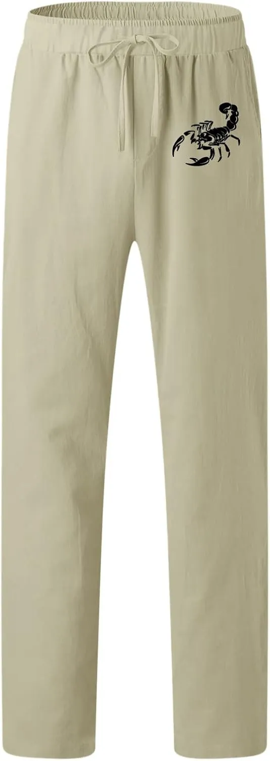 Loose Pants for Men Black Casual Pants for Men Mens Cargo Trousers Cotton Slim Fit Chinos Comfortable Pants for Men