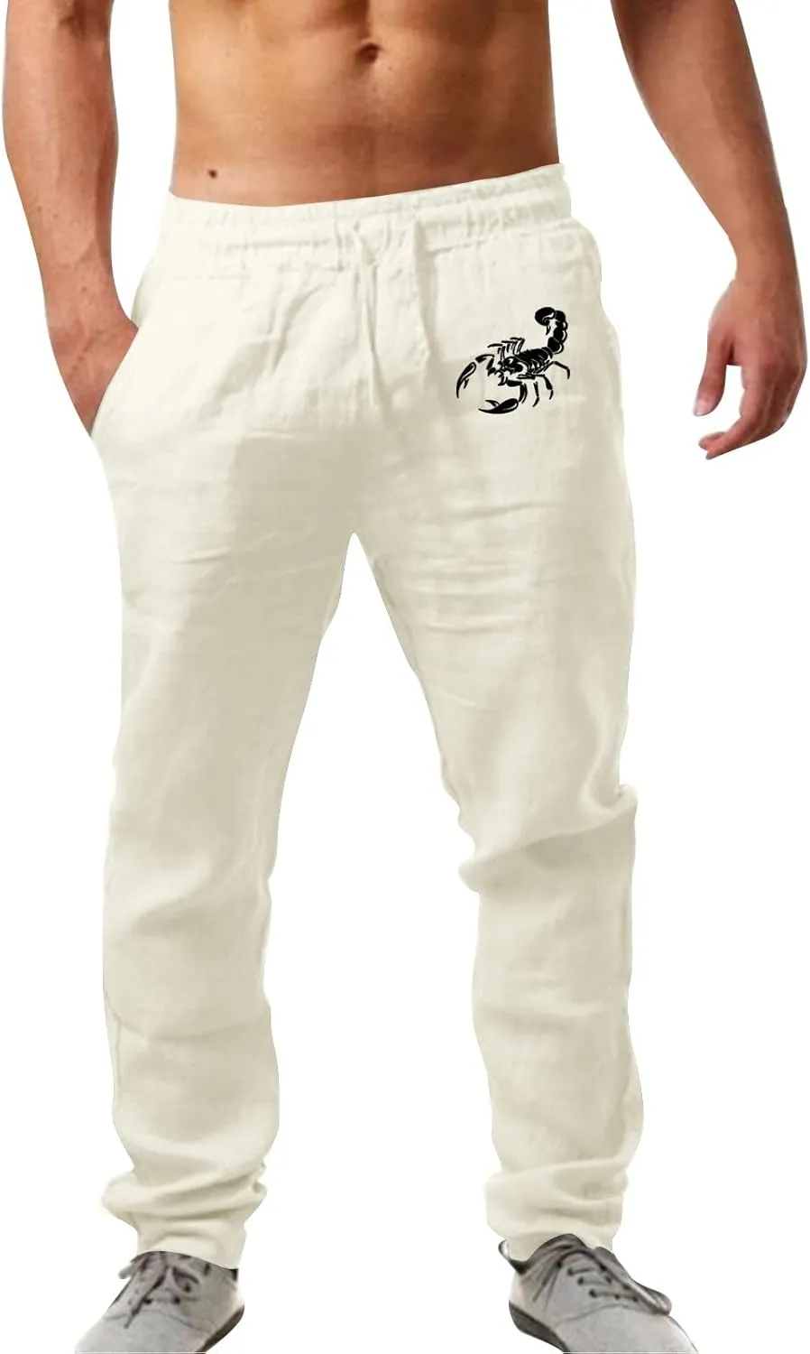 Loose Pants for Men Black Casual Pants for Men Mens Cargo Trousers Cotton Slim Fit Chinos Comfortable Pants for Men