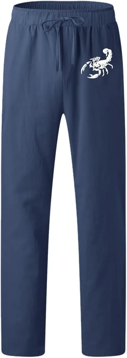 Loose Pants for Men Black Casual Pants for Men Mens Cargo Trousers Cotton Slim Fit Chinos Comfortable Pants for Men