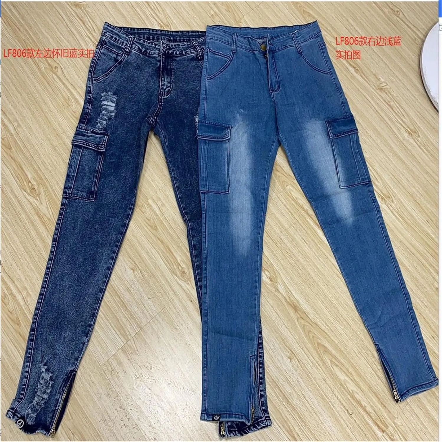 Men's Trousers Men's Summer Light Pants Men Chino Pants Slim Fit Stretch Bodycon Trousers Casual Cargo Jogging Pants