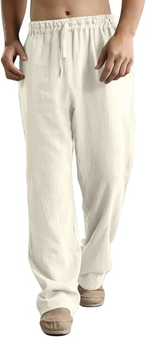 Pant Men Casual Beach Trousers Cotton Trousers Pants Men's Slim-Fit Casual Stretch Chino Pant Mens Fall Casual Pants