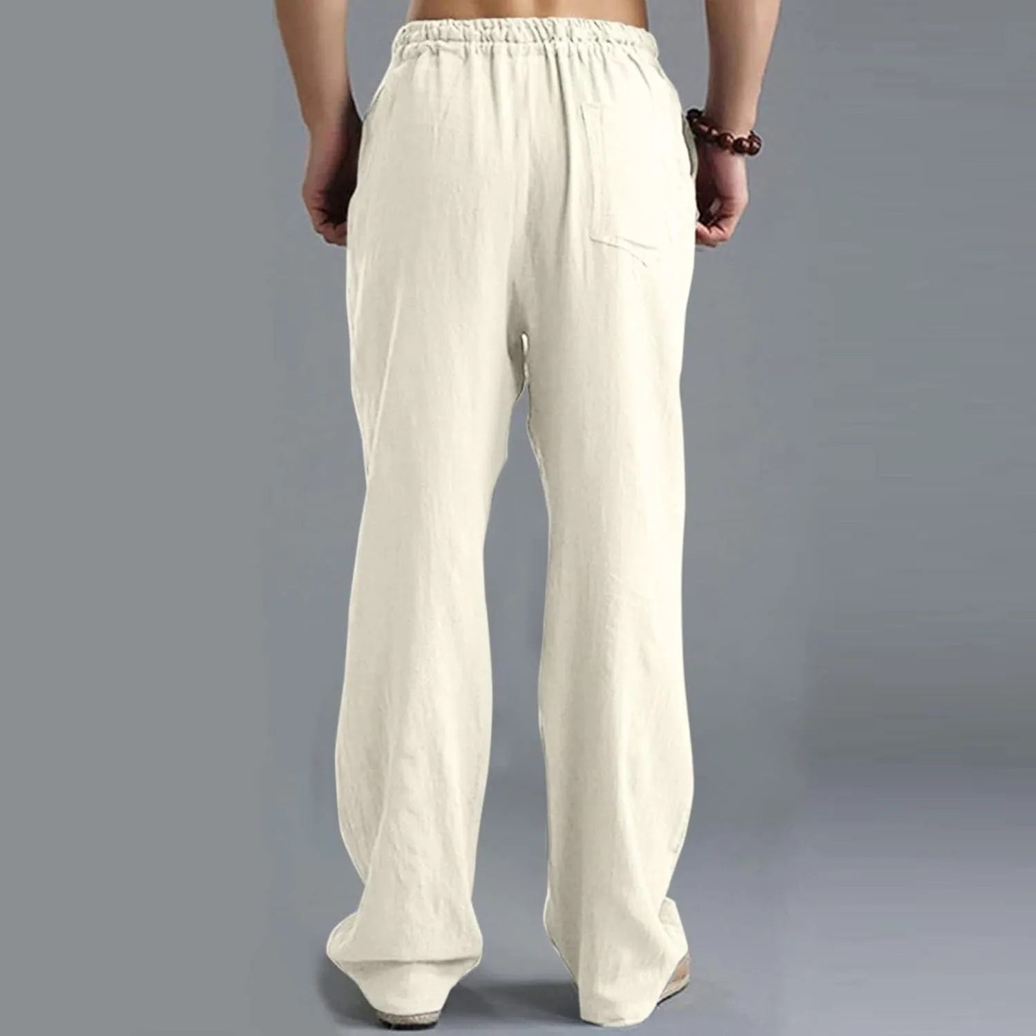 Pant Men Casual Beach Trousers Cotton Trousers Pants Men's Slim-Fit Casual Stretch Chino Pant Mens Fall Casual Pants