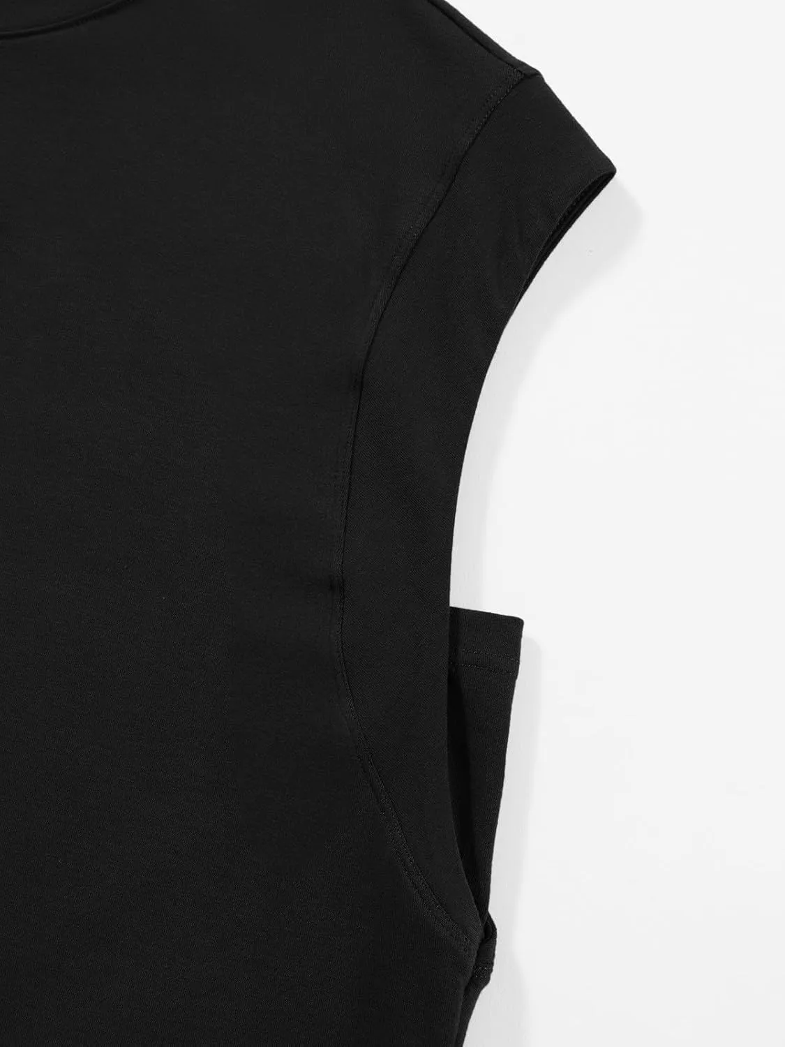 REORIA Womens Summer Cap Sleeve Cotton Tank Tops 2025 Fashion Outfits Loose Fit Dressy Basic Tees Shirts