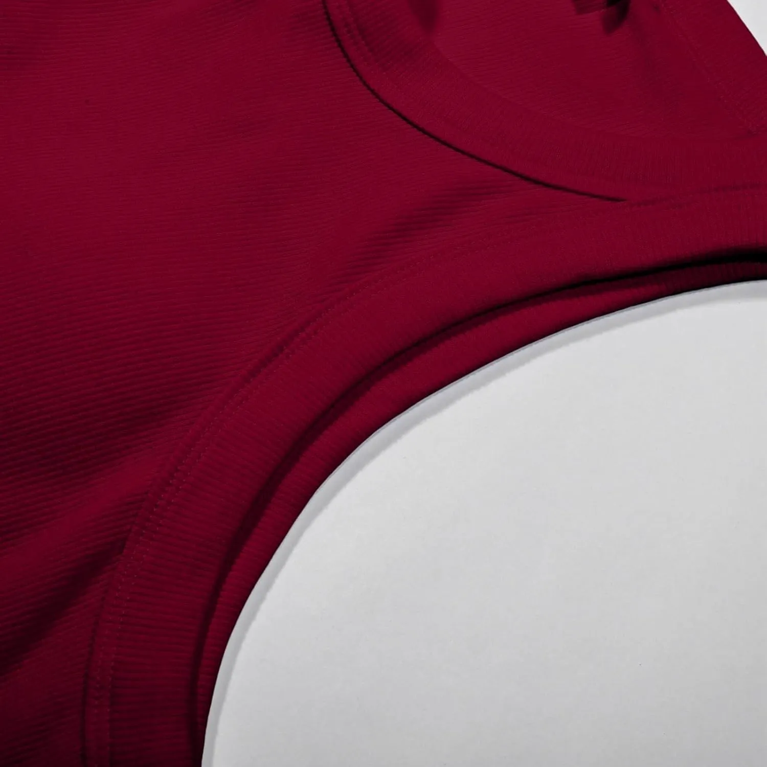 Ribbed Tank Tops for Women with Built in Bra Casual Crew Neck Sleeveless Shirts Basic Workout Camisole Tees