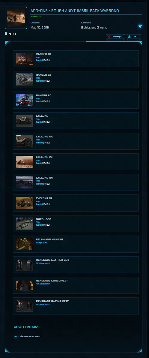 Rough and Tumbril Pack   Rare Vests - Original Concept LTI