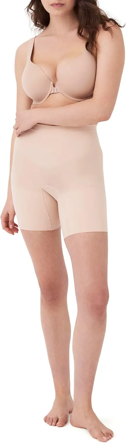SPANXsculpt Seamless Power Mid-Thigh Short - Core Shapewear - Lightweight, All-Day Shaping & Support - No Panty Lines