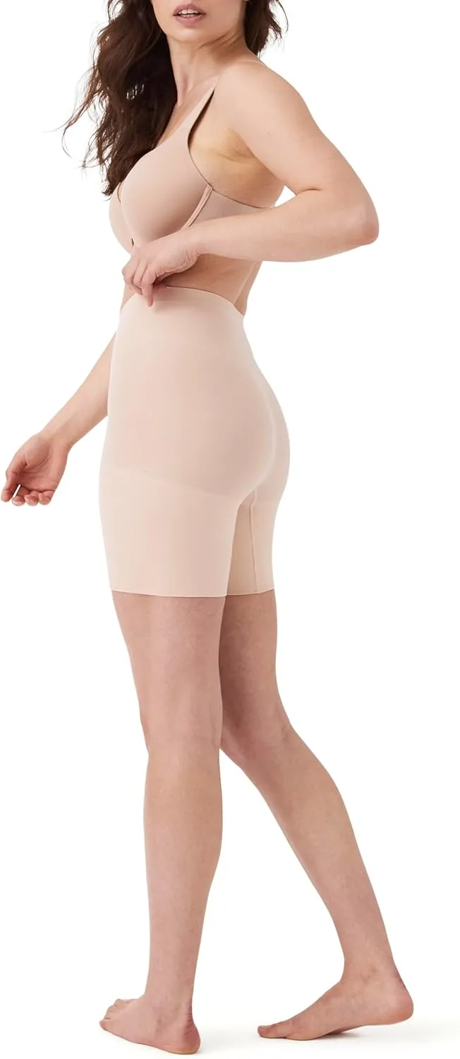 SPANXsculpt Seamless Power Mid-Thigh Short - Core Shapewear - Lightweight, All-Day Shaping & Support - No Panty Lines