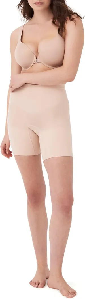 SPANXsculpt Seamless Power Mid-Thigh Short - Core Shapewear - Lightweight, All-Day Shaping & Support - No Panty Lines