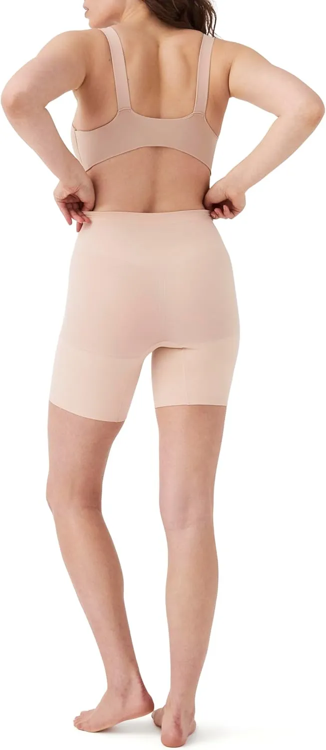 SPANXsculpt Seamless Power Mid-Thigh Short - Core Shapewear - Lightweight, All-Day Shaping & Support - No Panty Lines