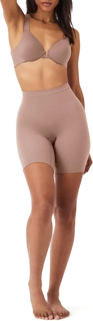 SPANXsculpt Seamless Power Mid-Thigh Short - Core Shapewear - Lightweight, All-Day Shaping & Support - No Panty Lines