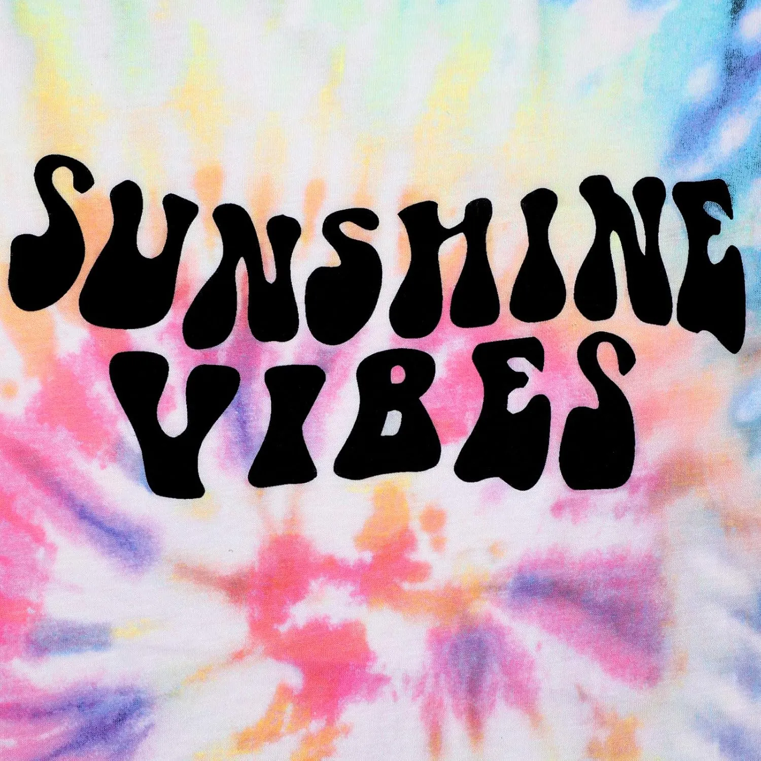 Sunshine Vibes Letter Print Vest T Shirt Women's Summer Sleeveless Graphic Tank Tops Casual Loose Workout Tees