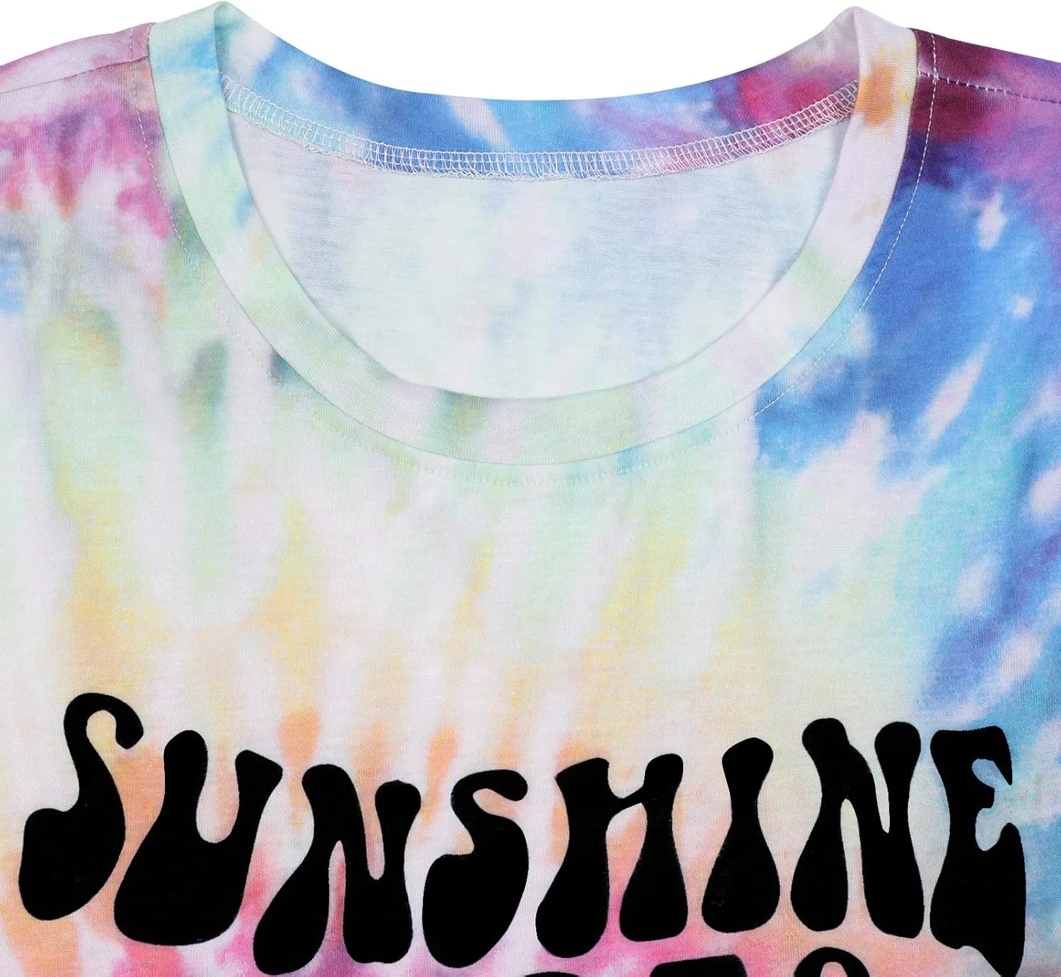 Sunshine Vibes Letter Print Vest T Shirt Women's Summer Sleeveless Graphic Tank Tops Casual Loose Workout Tees
