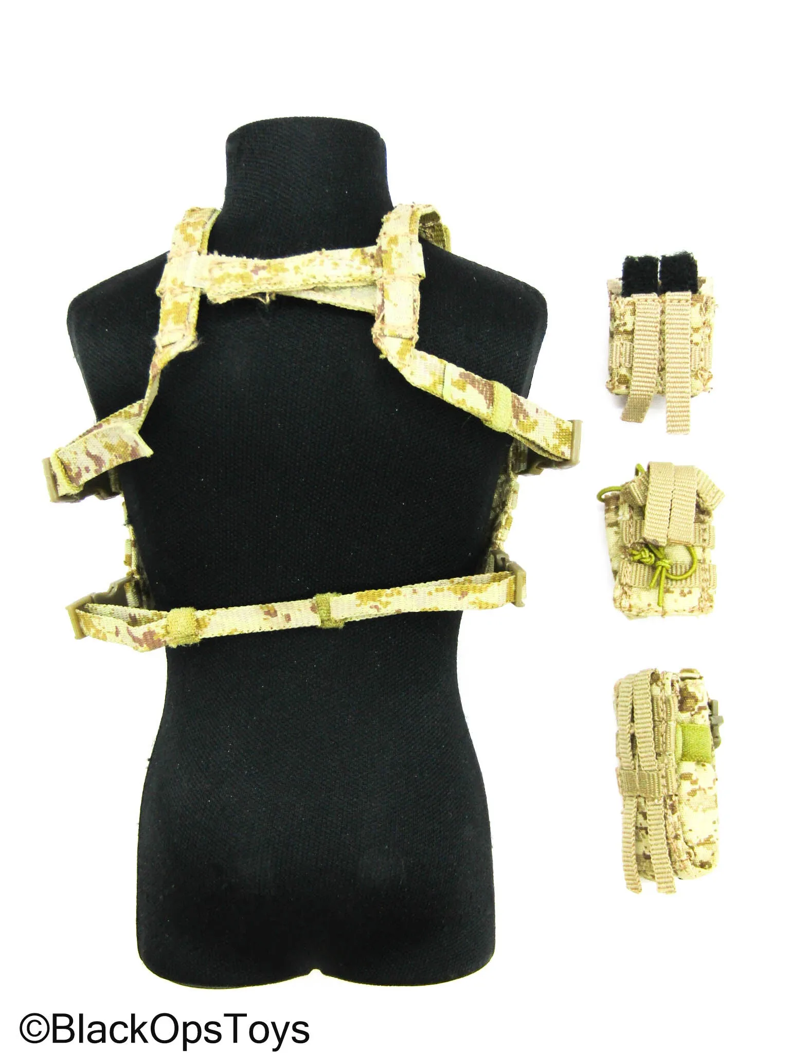 US DEVGRU Op. NS - AOR1 Chest Rig w/MOLLE Pouch Set