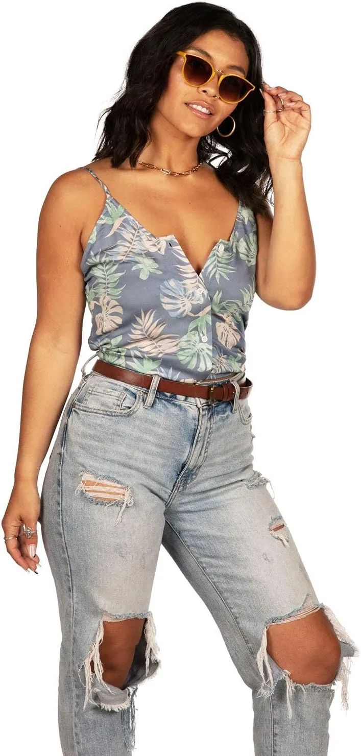 Women's Summer Tie Shirts - Patterned Tie Summer Shirts for Women