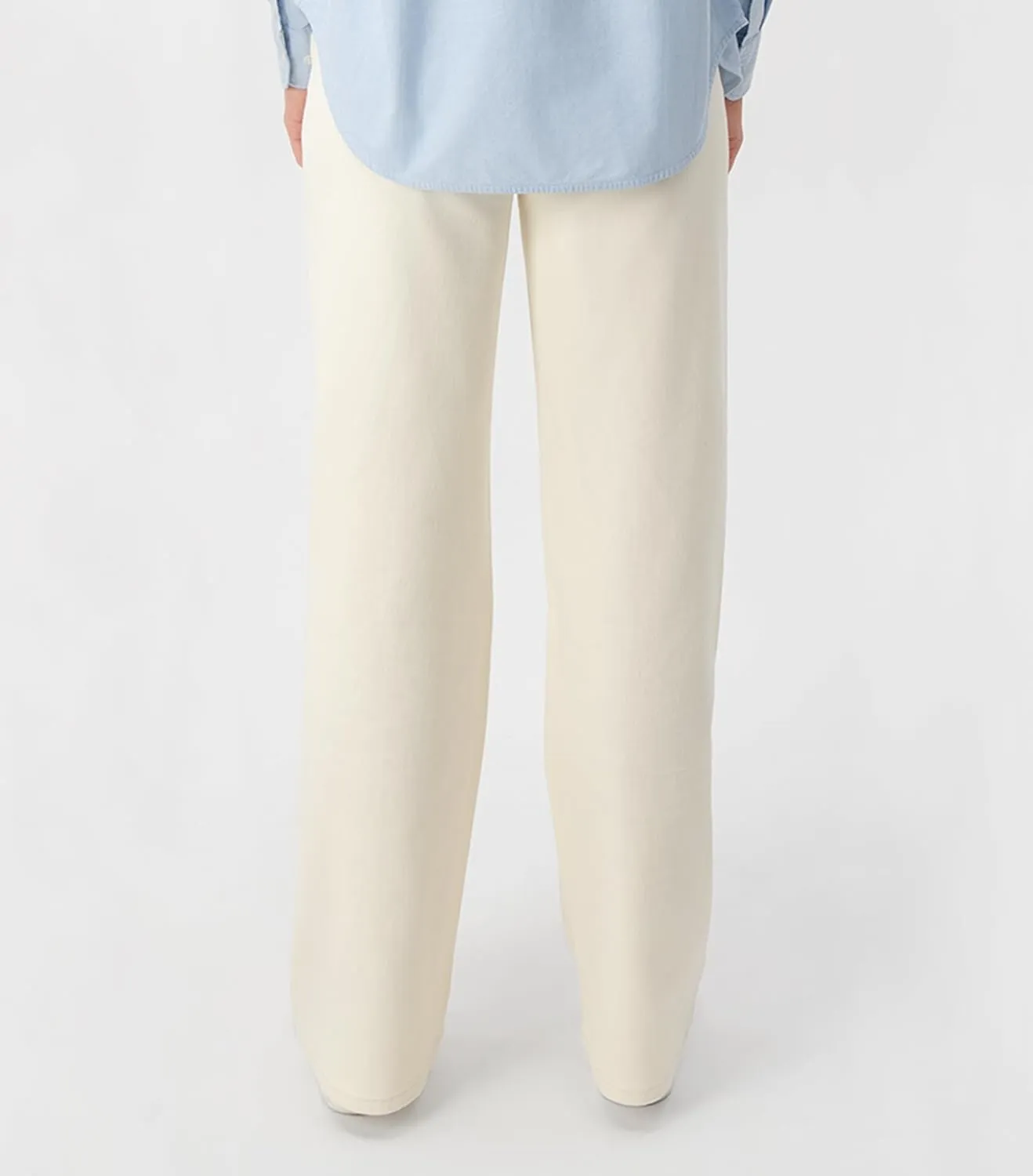 Womens Wide Leg Casual Pants (98% Cotton Stretch, 2% Spandex)  Breathe & Move Easily All Day