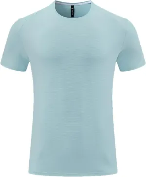 Youllyuu Quick Dry Sport T Shirt Men Short Sleeves Summer Casual Oversize T-Shirts Solid Color Gym Top Tees